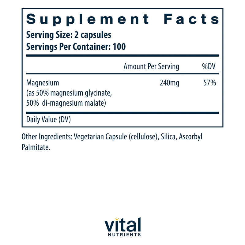 Magnesium Glycinate/Malate