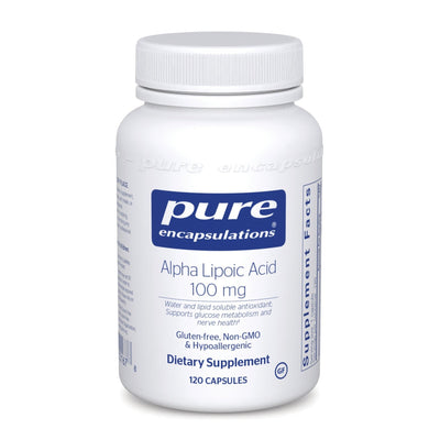 Pure Encapsulations - Alpha Lipoic Acid 100 Mg (expires 12/2024) - OurKidsASD.com - #Free Shipping!#