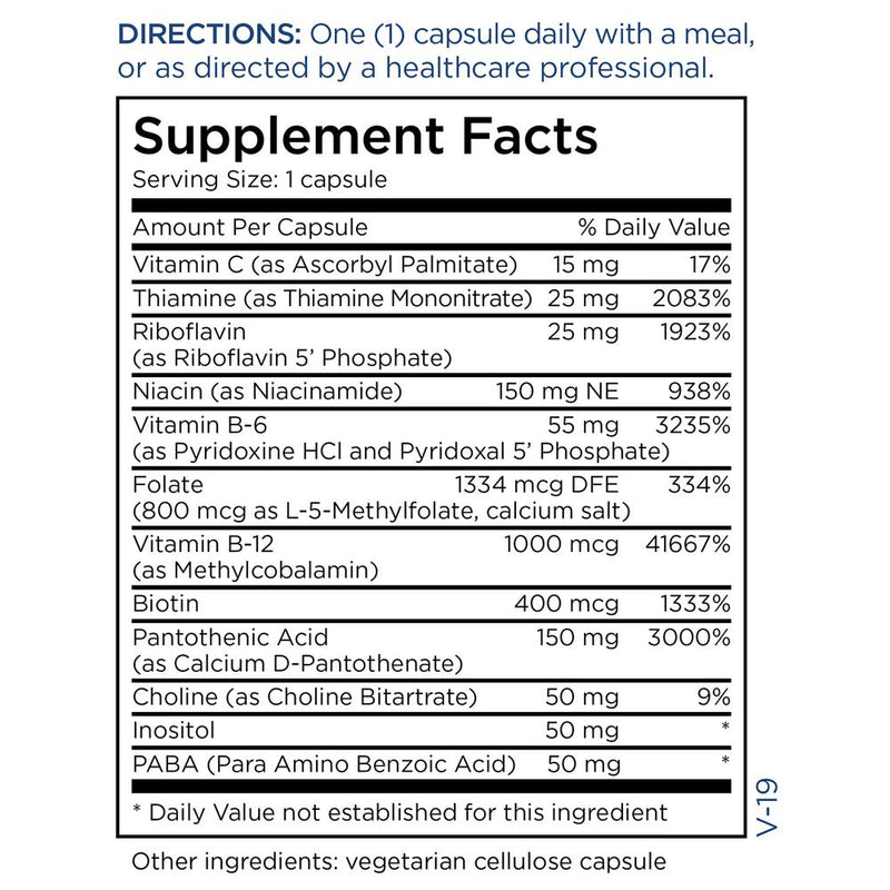 Metabolic Maintenance - B - Complex - OurKidsASD.com - 