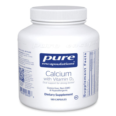 Pure Encapsulations - Calcium With Vitamin D3 (expires 12/2024) - OurKidsASD.com - #Free Shipping!#