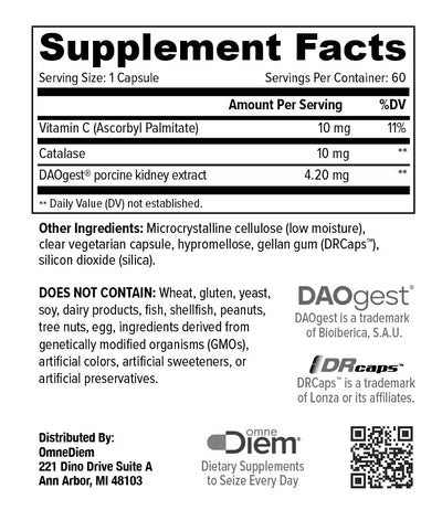 Diem - Histamine Digest - OurKidsASD.com - #Free Shipping!#