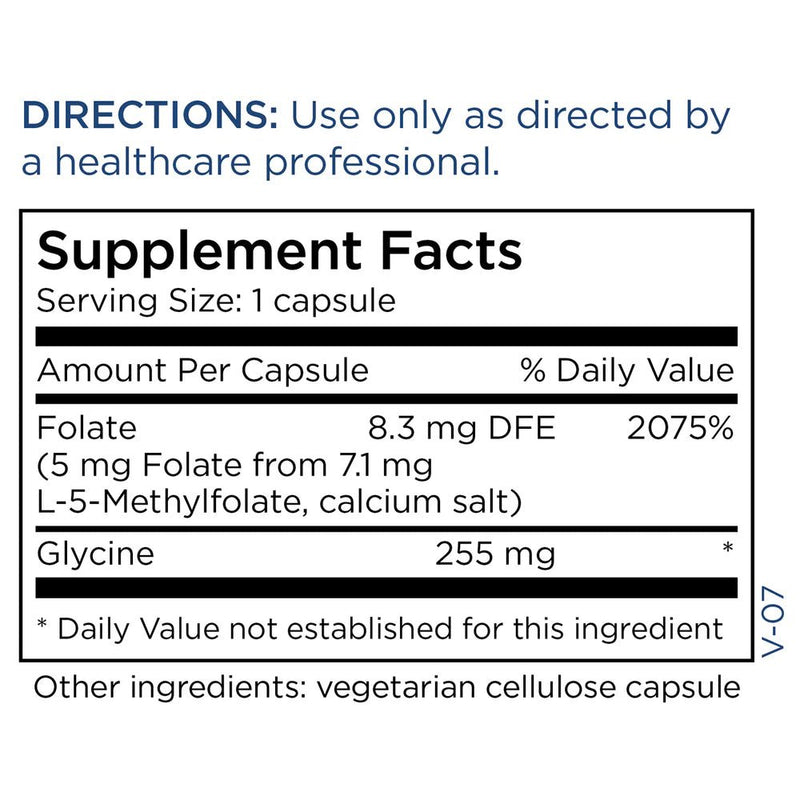 MethylPro - L - Methylfolate 5 mg - OurKidsASD.com - 