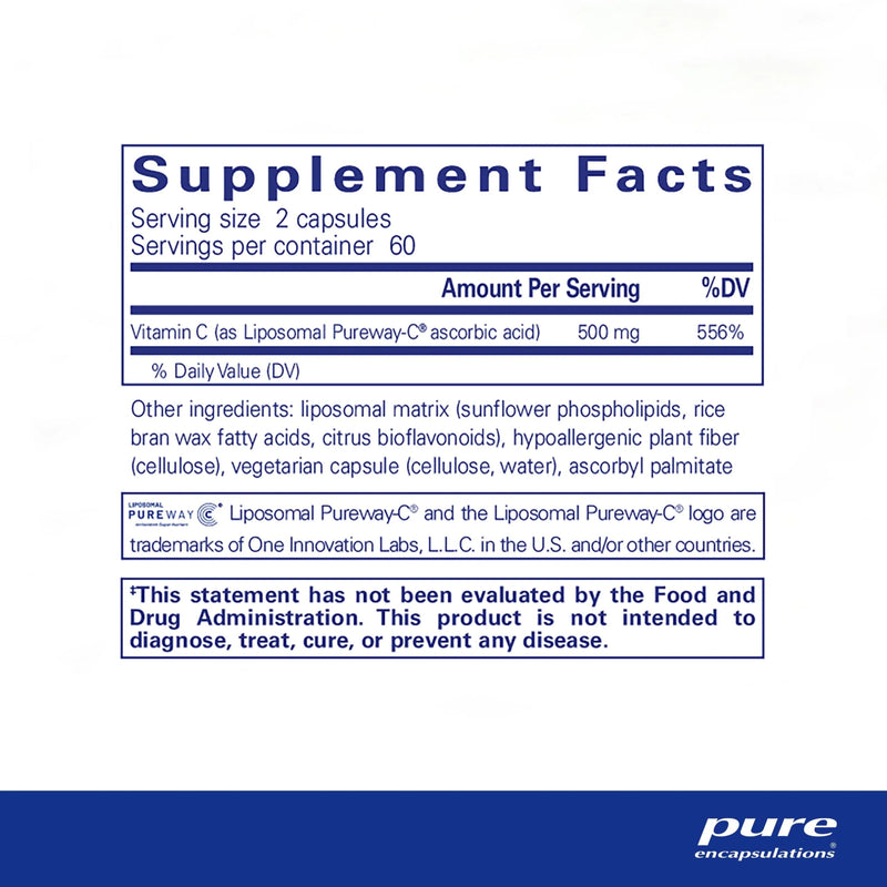 Pure Encapsulations - Liposomal Vitamin C - OurKidsASD.com - 