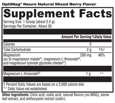 Xymogen - OptiMag Neuro Powder (Mixed Berry) - OurKidsASD.com - #Free Shipping!#