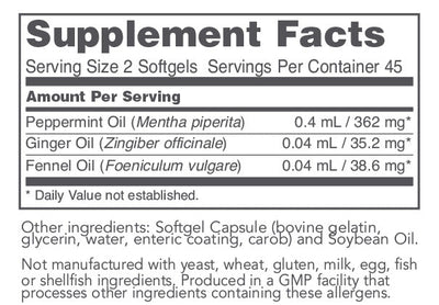 Protocol For Life Balance - Peppermint Oil G.I. - Digestive Support with Ginger and Fennel oils - OurKidsASD.com - #Free Shipping!#