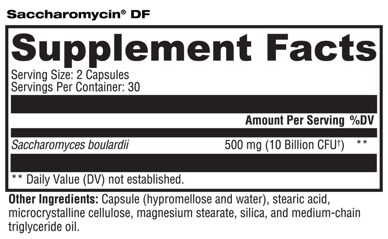 Xymogen - Saccharomycin DF - OurKidsASD.com - 