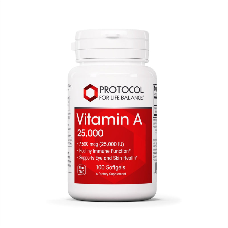 Protocol For Life Balance - Vitamin A 25,000 IU - OurKidsASD.com - 