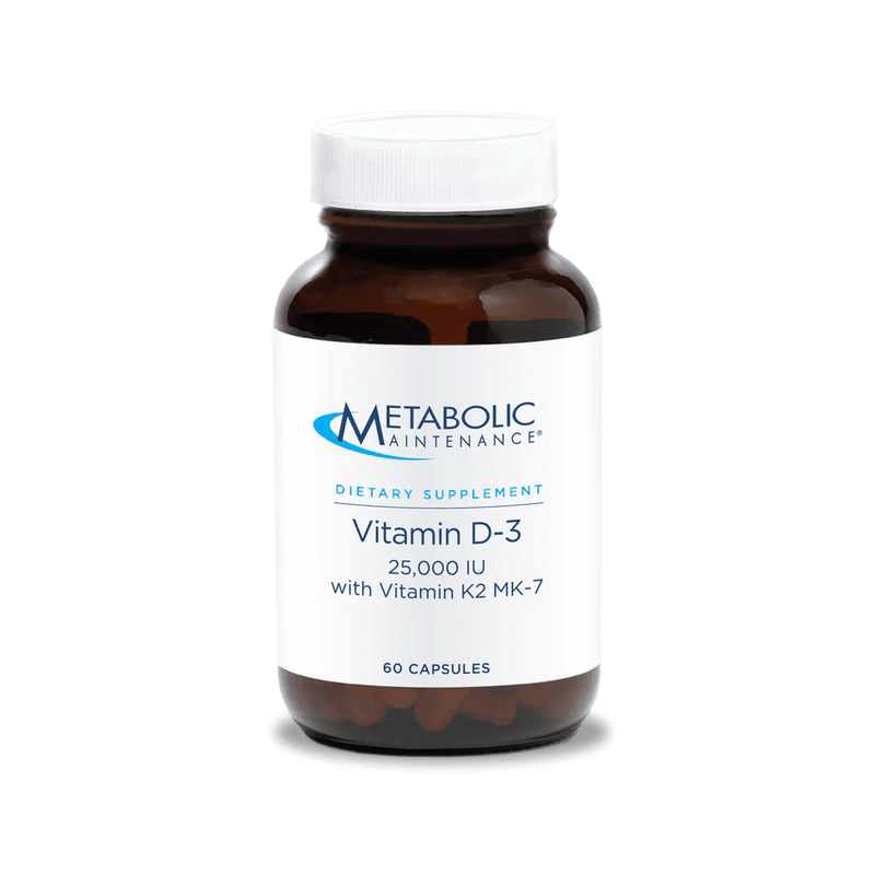 Metabolic Maintenance - Vitamin D - 3 25,000 IU with Vitamin K2 MK - 7 - OurKidsASD.com - 